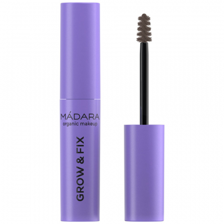 GROW & FIX Gel pentru sprâncene 4 ASH BROWN 4g [2]