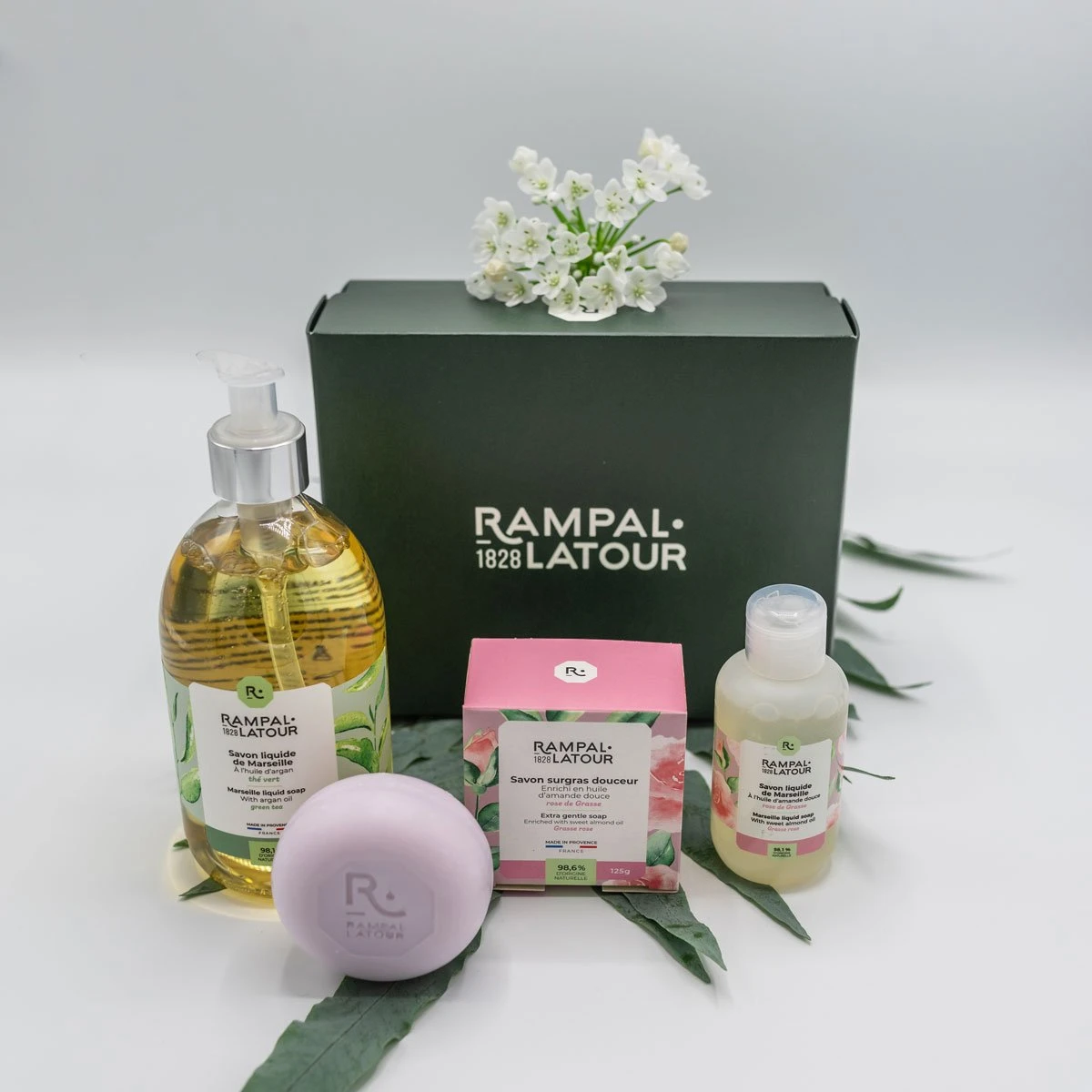 Baie și duș - TRIO din Provence GREEN TEA & ROSE