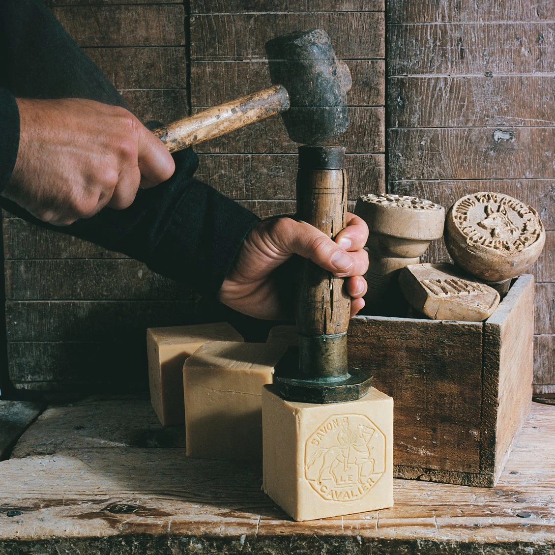 Săpun de Marsilia organic cu ulei de măsline 300g (neambalat) [4]