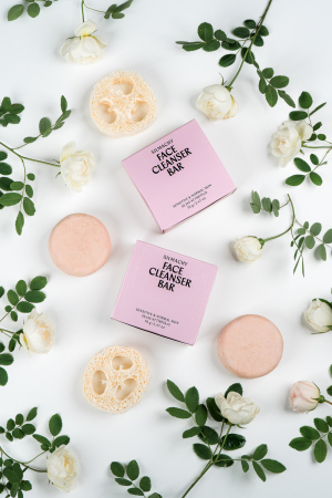 Săpun solid față cu argilă roz — ten sensibil [3]