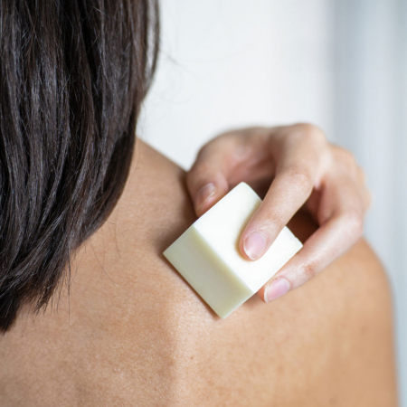 Unt solid de corp + duș BAMBOO MILK 40g [2]
