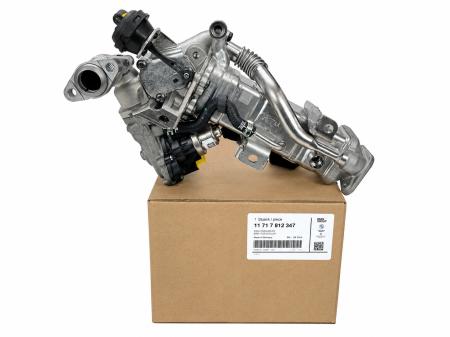 EGR + racitor gaze - Ansamblu racitor gaze cu EGR  B47 F10-F36, G01-G31 OE BMW
