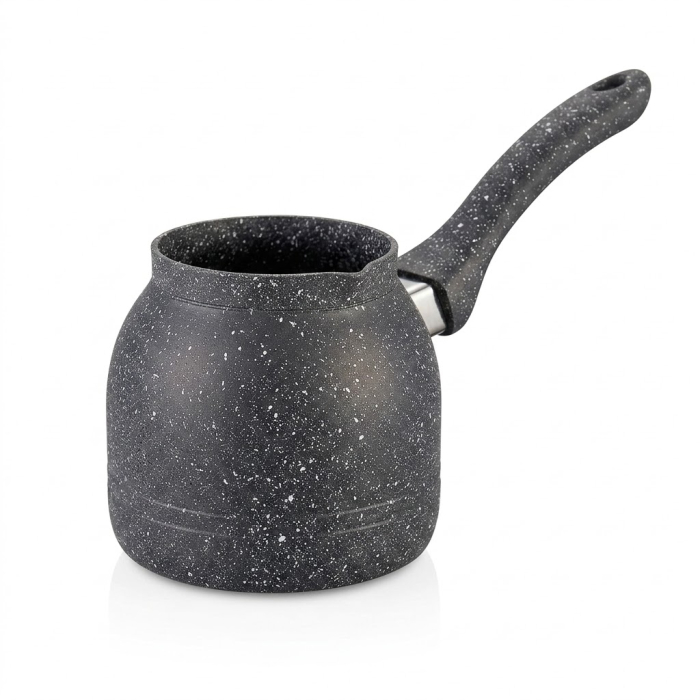 Ibric cafea granit antiaderent Hascevher 650ml gri antracit [3]