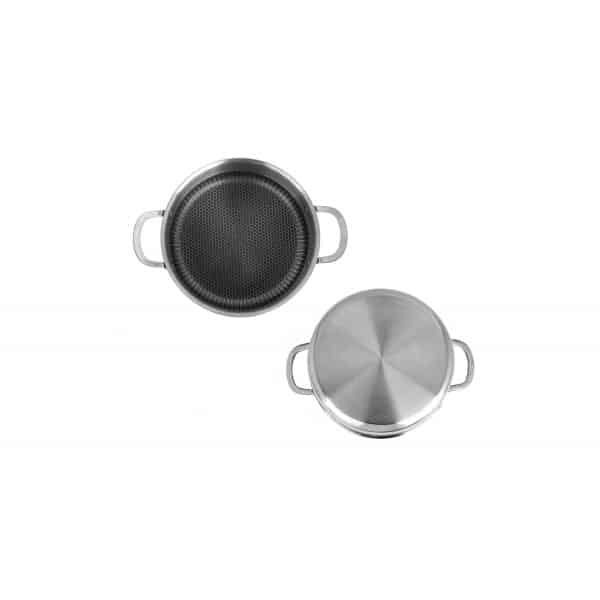 Oala cu capac ZILAN, din inox, antiaderent, diametru 24cm   ZLN 9648 [3]