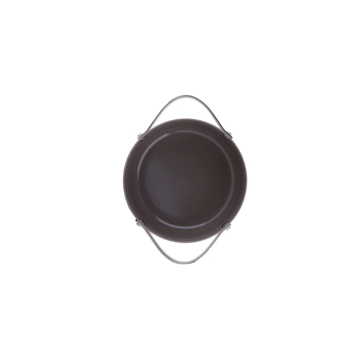 Oala cu capac ZILAN, interior din ceramica, diametru 20cm, capacitate 2l, crem   ZLN 0866 [3]