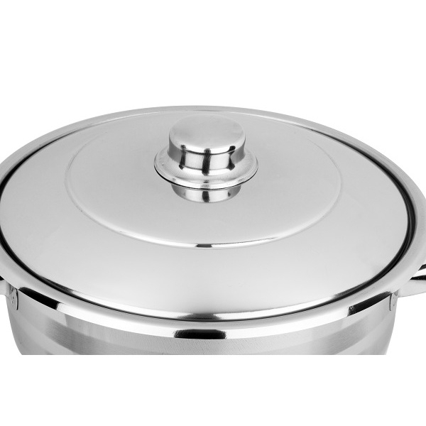 Oala inox cu capac ZLN-7246, COCINERA,diametru 22 cm,capacitate 3 L [2]