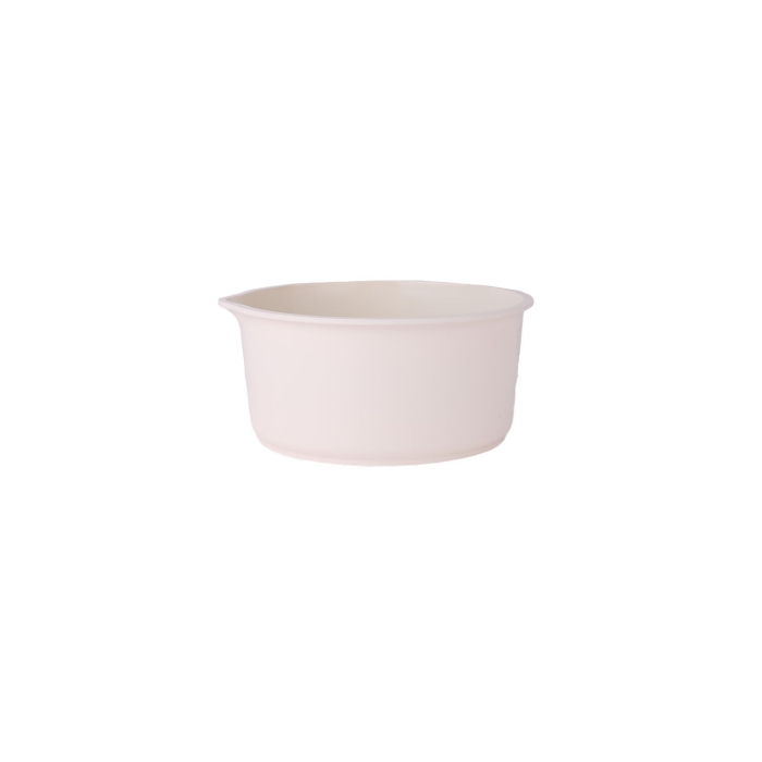 Set 5 piese din ceramica, compus din 2 oale, 1 tigaie si 2 capace de sticla, crem, ZILAN   ZLN 0965 [8]