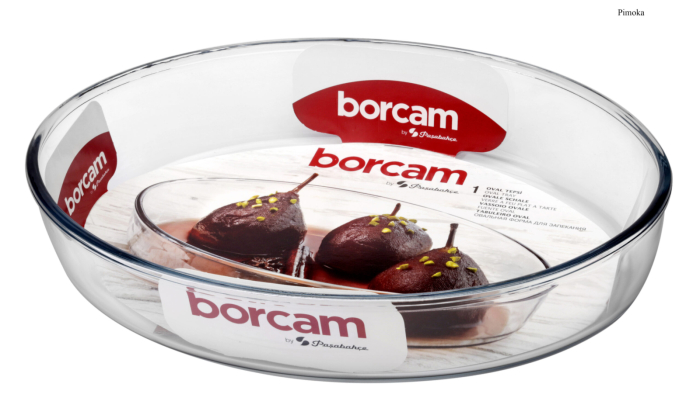 Tava Yena Borcam ovala 2.36L sticla termorezistenta 306x216 mm pentru cuptor [2]