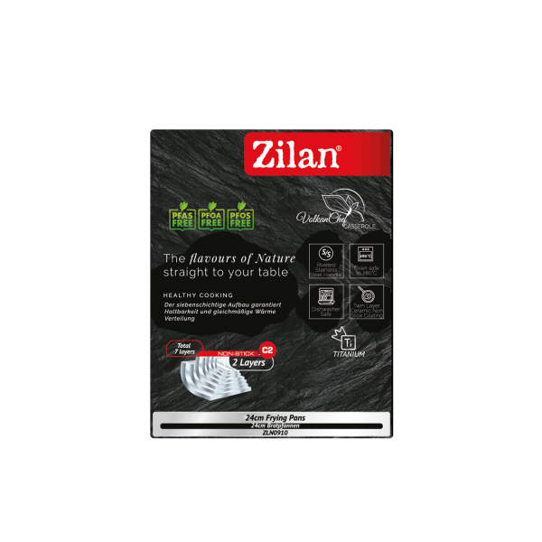 Tigaie Zilan ZLN0910 antiaderentă 24 cm cu mâner inox [3]
