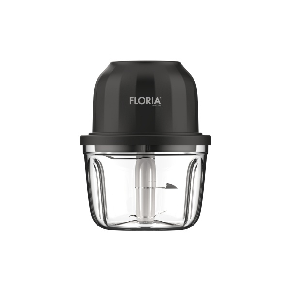 Tocator legume-fructe Floria ZLN2655 ( Mini Chopper ) reincarcabil, Capacitate 350 ml, Baterie 1200mAh, Putere 5V   30W [2]