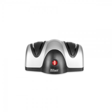 Ascutitor de cutite electric Zilan ZLN2168 Gri, cu doua nivele de ascutire, 40W, usor de curatat [2]