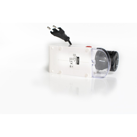 Ustensile din bucatarie - Ascutitor de cutite Zilan ZLN2175 Alb, 15W, ultra compact, 2 nivele, ascutire si slefuire