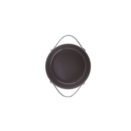 Oala cu capac ZILAN, interior din ceramica, diametru 24cm, capacitate 4l, crem   ZLN 0873 [4]