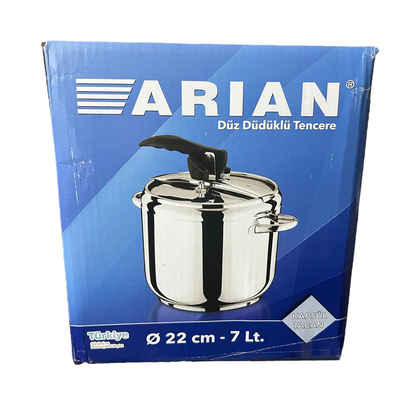 Oala sub presiune 7L din inox ,   compatibila inductie, sistem siguranta 3 niveluri [2]