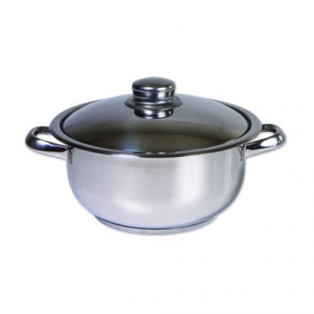 Oale - Oala Zilan ZLN-7260 inox cu capac diametru 26 cm, capacitate 8 L