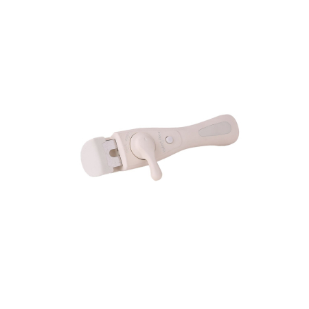 Set 5 piese din ceramica, compus din 2 oale, 1 tigaie si 2 capace de sticla, crem, ZILAN   ZLN 0965 [5]