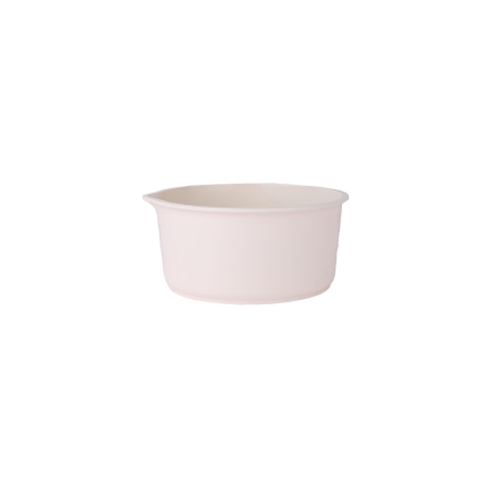 Set 5 piese din ceramica, compus din 2 oale, 1 tigaie si 2 capace de sticla, crem, ZILAN   ZLN 0965 [7]