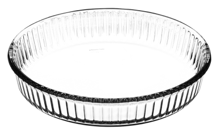 Tavi Yena - Tava yena rotunda 26 cm ,   sticla termorezistenta pentru pizza si tarte