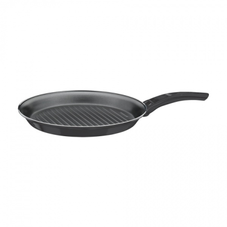Tigai - Tigaie aluminiu grill Zilan ZLN-2126, diametru 28 cm, interior teflon COD PRODUS: ZLN2126