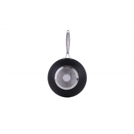 Tigaie aluminiu Zilan ZLN-3284, Interior granit, Compatibil inductie, Diametru 22 cm, Maner soft touch [2]