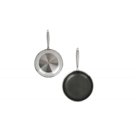 Tigaie inalta cu capac ZILAN, din inox, antiaderent, diametru 26cm   ZLN 9679 [1]