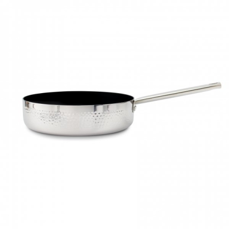 Tigai - Tigaie inalta Zilan ZLN1337 din otel inoxidabil, 1.5L, Diametru 24 cm, Maner nituit, Maner din inox