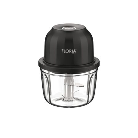 Tocator legume-fructe Floria ZLN2655 ( Mini Chopper ) reincarcabil, Capacitate 350 ml, Baterie 1200mAh, Putere 5V   30W [2]