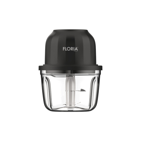 Tocator legume-fructe Floria ZLN2655 ( Mini Chopper ) reincarcabil, Capacitate 350 ml, Baterie 1200mAh, Putere 5V   30W [1]