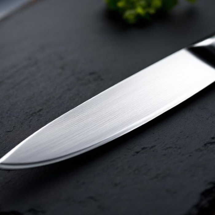 Set 5 Cuțite Bucătărie Profesionale din Oțel Inoxidabil + Suport Elegant din Bambus Natural [5]