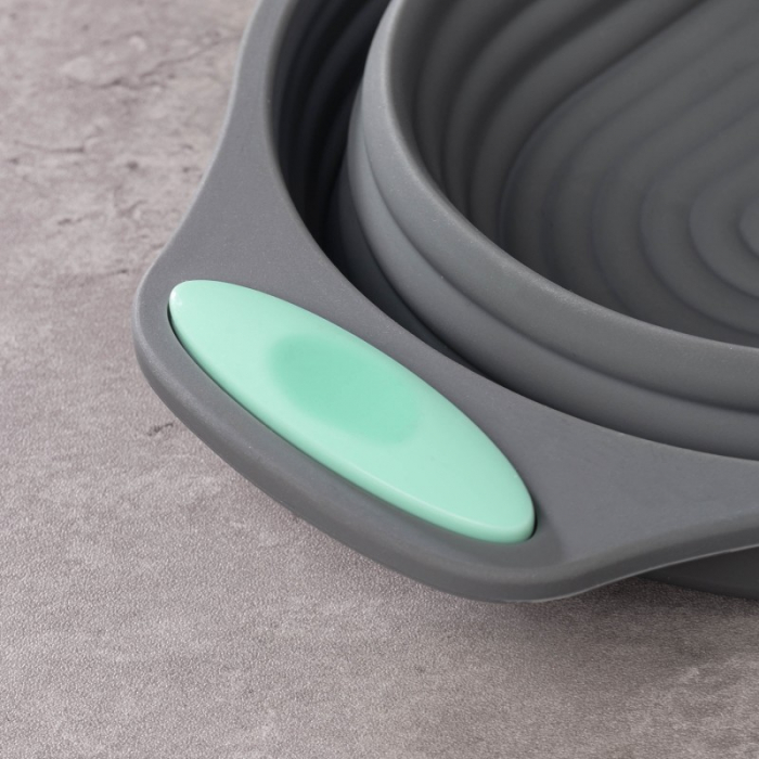 Tavi Silicon pentru Copt Zibba Life™, Pentru Friteuza, Air Fryer, Cuptor, Microunde – Termorezistente pana la 230°C, Pliabile, Forme Rotunda si Ovala + BONUS Manusi Silicon pentru Cuptor [7]