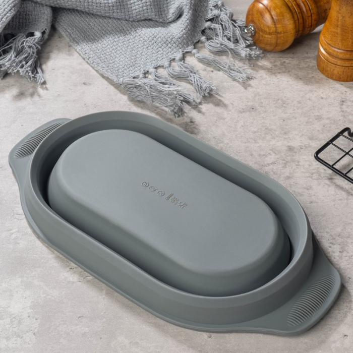 Tavi Silicon pentru Copt Zibba Life™, Pentru Friteuza, Air Fryer, Cuptor, Microunde – Termorezistente pana la 230°C, Pliabile, Forme Rotunda si Ovala + BONUS Manusi Silicon pentru Cuptor [5]