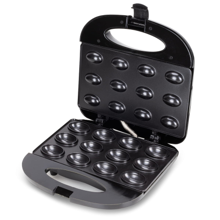 Aparat Electric pentru copt forme coji de nuci Electric – 12 Forme, 800W, Ușor de Folosit și Curățat | Ideal pentru Deserturi și Gustări rapide [2]