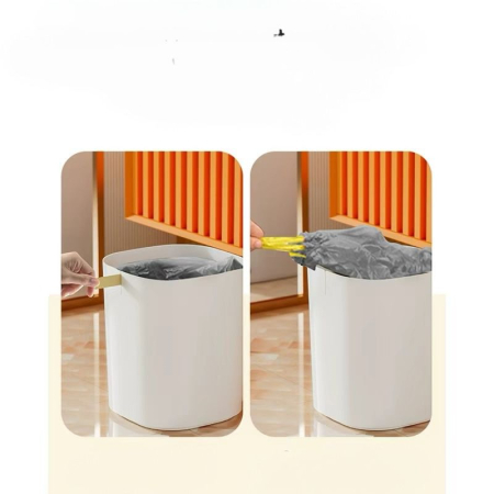 Cos de Gunoi Inteligent Zibba Life™, 20L, cu Senzor de Deschidere Automata, Design Moder, Fara Contact [5]