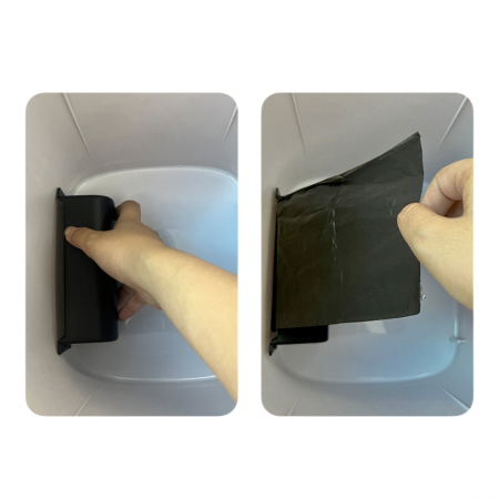 Cos de Gunoi Inteligent Zibba Life™, 20L, cu Senzor de Deschidere Automata, Design Moder, Fara Contact [11]