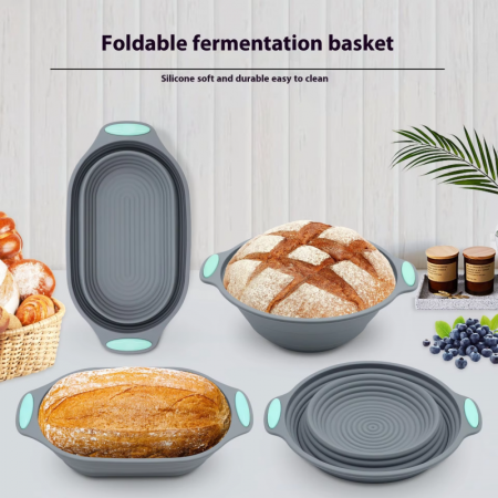 Tavi Silicon pentru Copt Zibba Life™, Pentru Friteuza, Air Fryer, Cuptor, Microunde – Termorezistente pana la 230°C, Pliabile, Forme Rotunda si Ovala + BONUS Manusi Silicon pentru Cuptor [11]