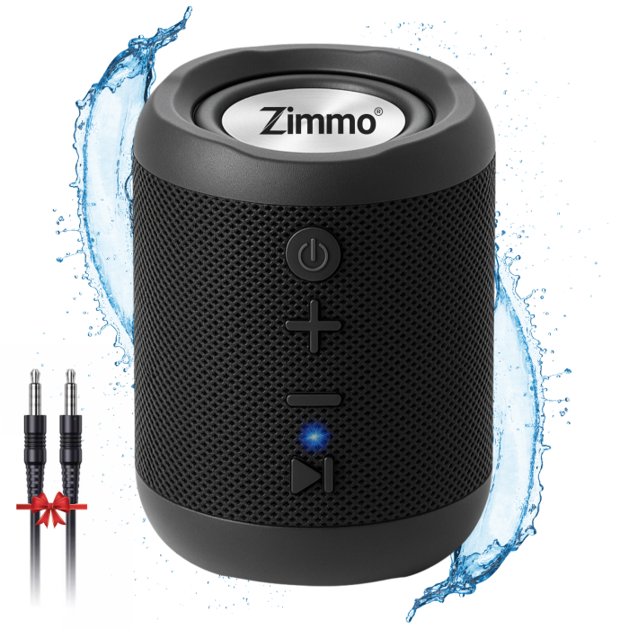 Boxa portabila bluetooth Zimmo® Boombox, Albastru [10]