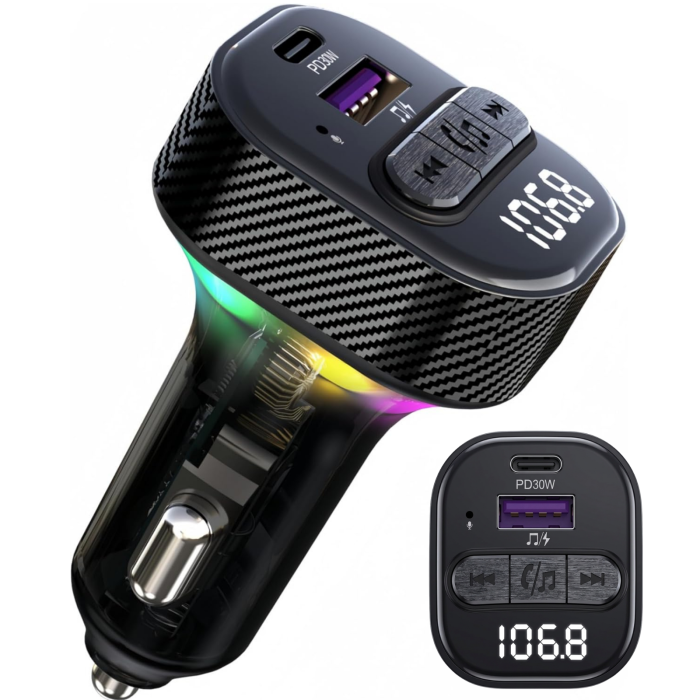 Modulator FM Bluetooth 5.3 C50 [1]