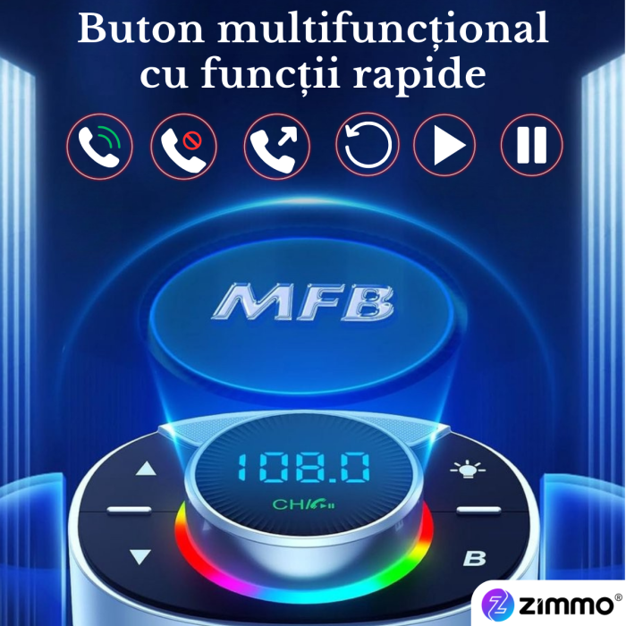 Modulator FM Bluetooth 5.3 [8]