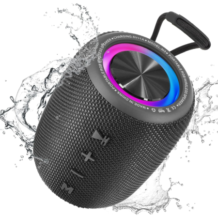 Boxe portabile - Boxa portabila bluetooth Zimmo® SuperBass, Negru