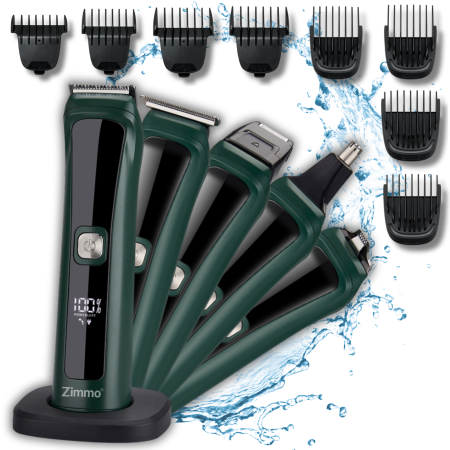 Îngrijire personală - Masina de tuns 13 in 1 barba corp nas urechi IPX7 LED