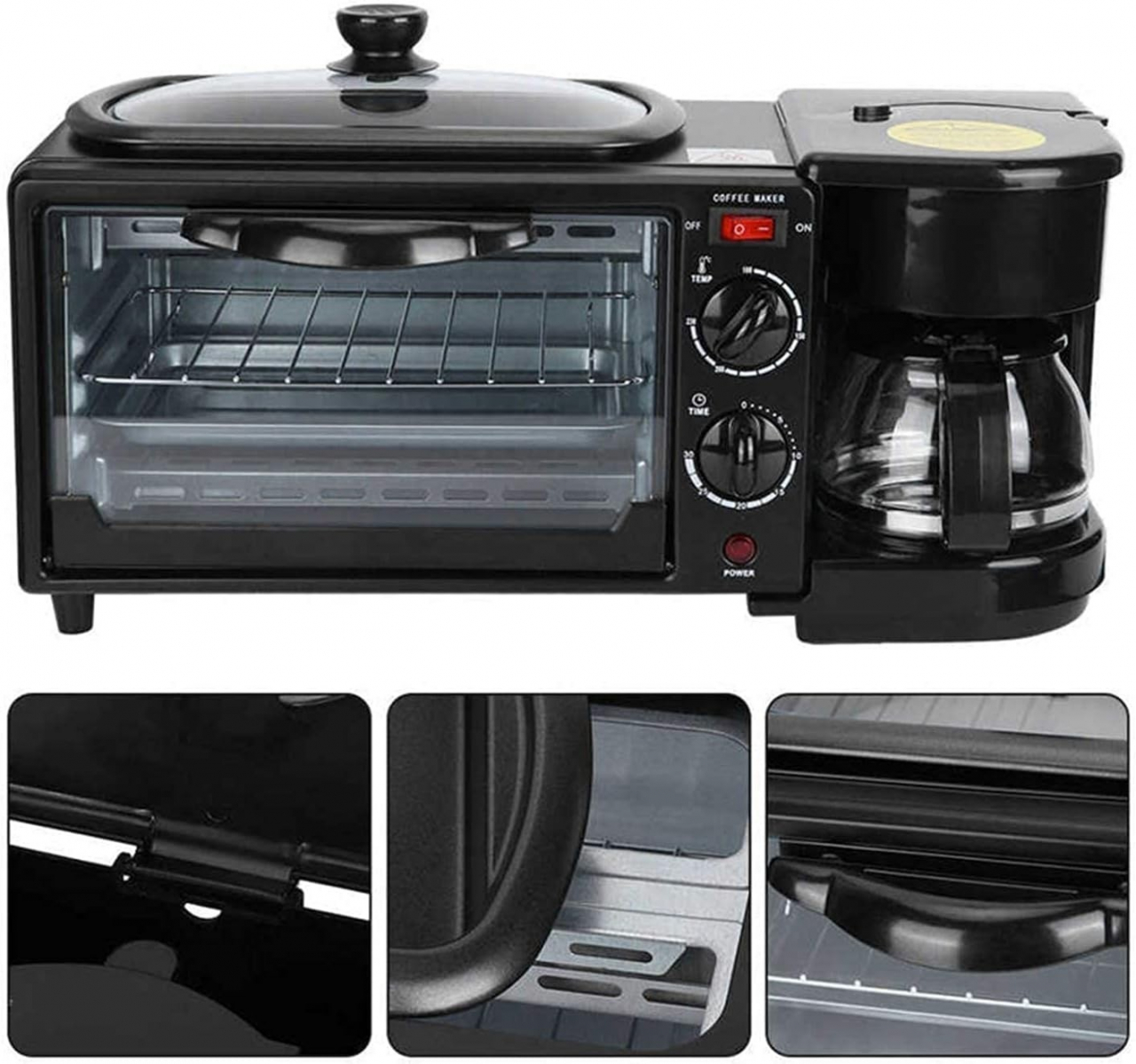 Aparat Multifuncțional pentru Mic Dejun 3 în 1 – Gătește Rapid și Eficient! ☕ [10]