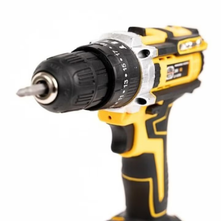 Masina de gaurit si insurubat cu percutie ZMR, 48V, 500W, cuplu 100Nm, 2 acumulatori Li-Ion 8.0Ah, 2 trepte viteza, mandrina automata 10mm, LED, valiza transport, 35 accesorii, control turatie, incarc [4]