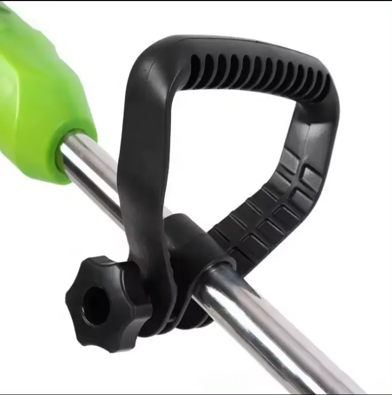 Motocoasa Electrica Profesionala ZMR 48V, 2x Acumulatori 4000mAh, 18000 RPM, Motor 1800W, Disc Metalic 15cm, 2 Cutite Otel, 5 Cutite Plastic, Brat Ajustabil 90-120cm, Cap Rotativ 90°, Autonomie 4h, In [10]