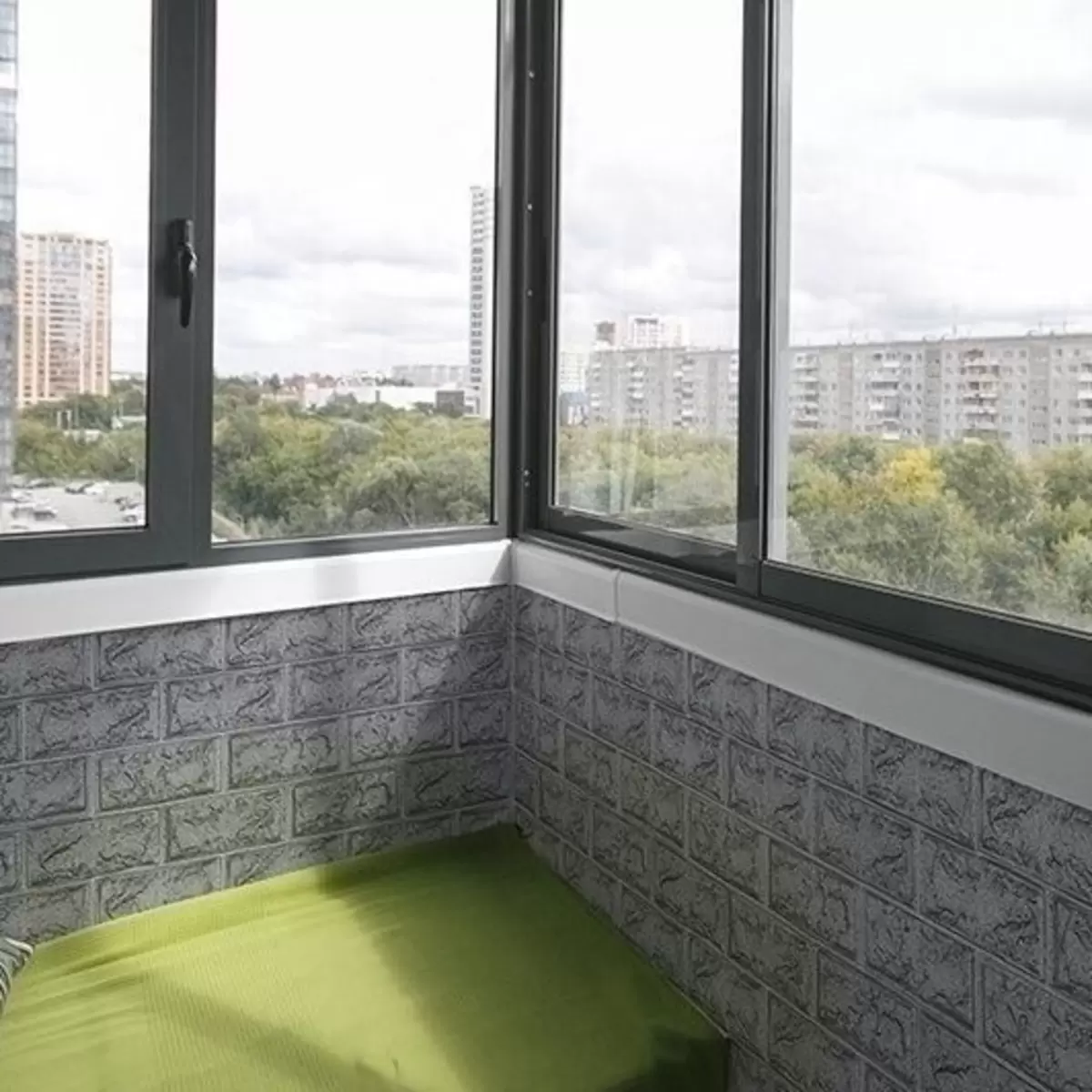 Set 10 Panouri Decorative Autoadezive 3D ZMR, 70x77 cm, Design 'Caramida Gri', Grosime 3 mm, Material PVC, Acoperire: 5,4 mp – Modern si Usor de Aplicat, Perfect pentru Spatii cu Aspect Industrial [5]