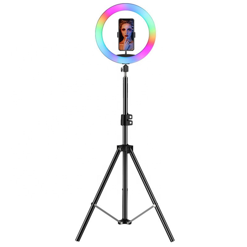 RGB Ring Light – Iluminare spectaculoasă, 15 efecte colorate & control total [4]