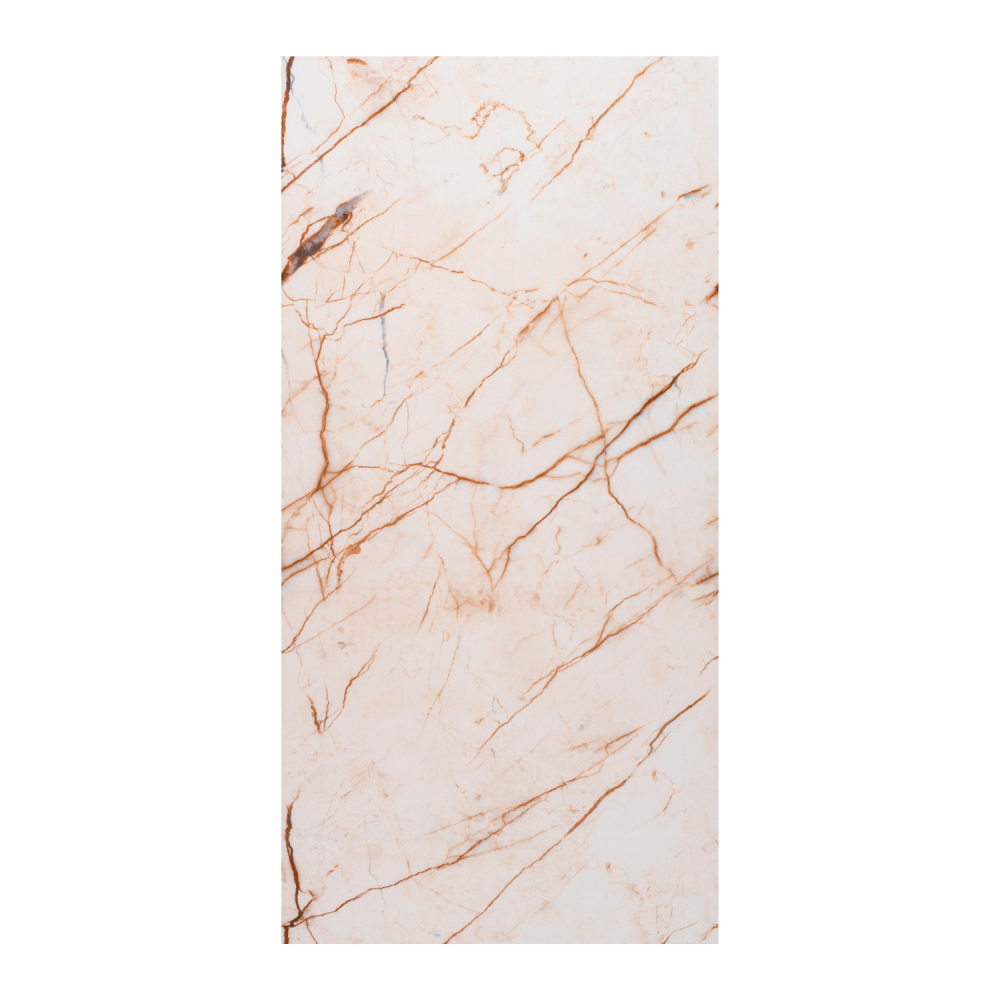 Set 10 Placi Imitatie Marmura Autoadezive ZMR, 30x60 cm, Model 'Amurg in Desert', Grosime 2 mm, Material PVC Impermeabil, Acoperire: 1, 8 mp – Tonuri Calde pentru Atmosfera Primitoare [2]