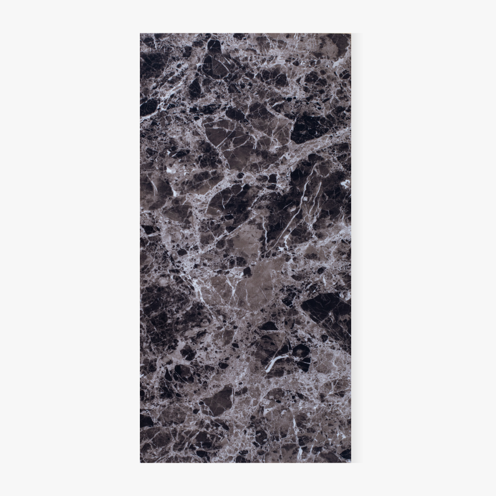 Set 10 Placi Imitatie Marmura Autoadezive ZMR, 30x60 cm, Model 'Tacerea Abisului', Grosime 2 mm, Material PVC Impermeabil, Acoperire: 1, 8 mp – Ideal pentru Interioare Elegante [2]