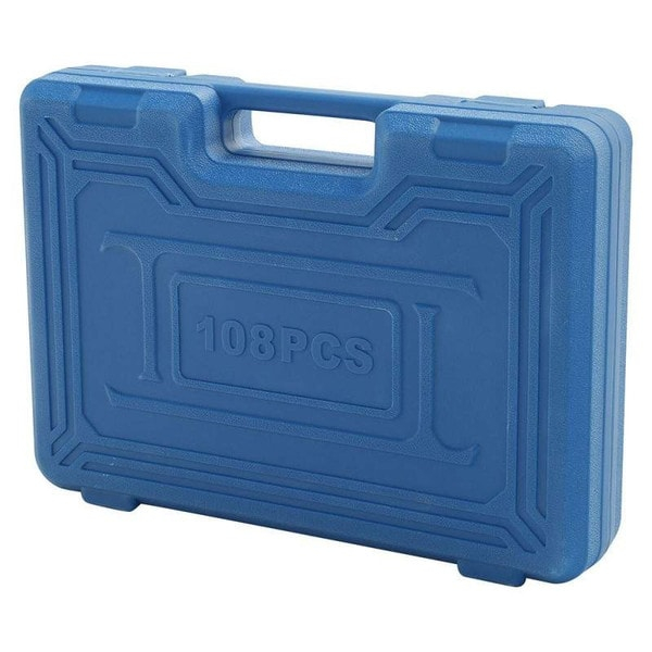 Trusa de Scule Profesionala ZMR 108 Piese cu Geanta de Transport, Chei Tubulare 1/4” si 1/2”, Biti, Cliquet, Prelungitoare, Torx, Chei Bujii, Otel Carbon Rezistent la Uzura si Rugina, Organizare Compa [5]