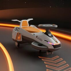 Mașinuță navigație spațială electrică ZMR pentru copii +3 ani, 6V 25W, lumini LED, sunete interactive, roți silicon, design futurist [2]