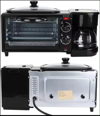 Aparat Multifuncțional pentru Mic Dejun 3 în 1 – Gătește Rapid și Eficient! ☕ [5]